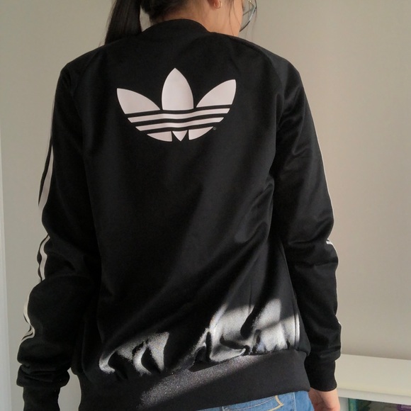 Adidas Originals track jacket w/ classic trefoil - Picture 2 of 7